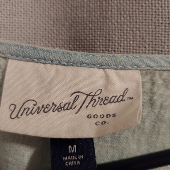 Chambray Shirt Dress - Picture 3 of 3